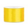 Ruban Satin Jaune 5cm - 25m