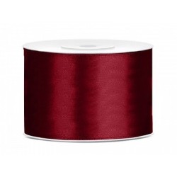 Ruban Satin Rouge foncé 5cm - 25m