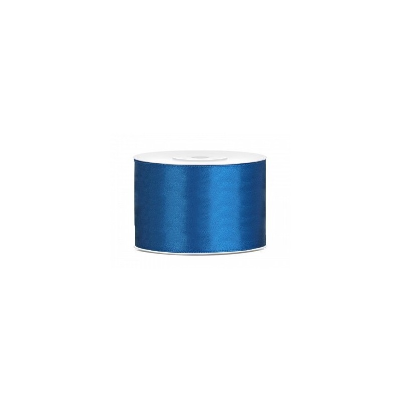 Ruban Satin Bleu  5cm - 25m